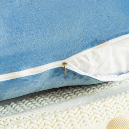 Living and Home Blue Cloud Shaped Soft Headboard Pillow 75 x 180cm - Size: 75 x 180 x 20cm - Wilko - thumbnail 4