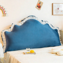 Living and Home Blue Cloud Shaped Soft Headboard Pillow 75 x 180cm - Size: 75 x 180 x 20cm - Wilko - thumbnail 7