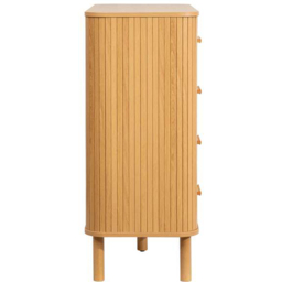 Birlea Axel 5 Drawer Fluted Chest of Drawers - Brown - Wilko - thumbnail 5