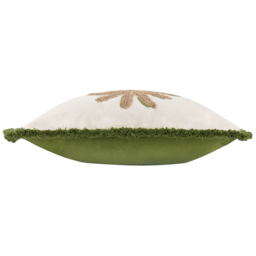 furn. Green Palm Embroidered Polyester Filled Cushion 45 x 45cm - Wilko - thumbnail 4