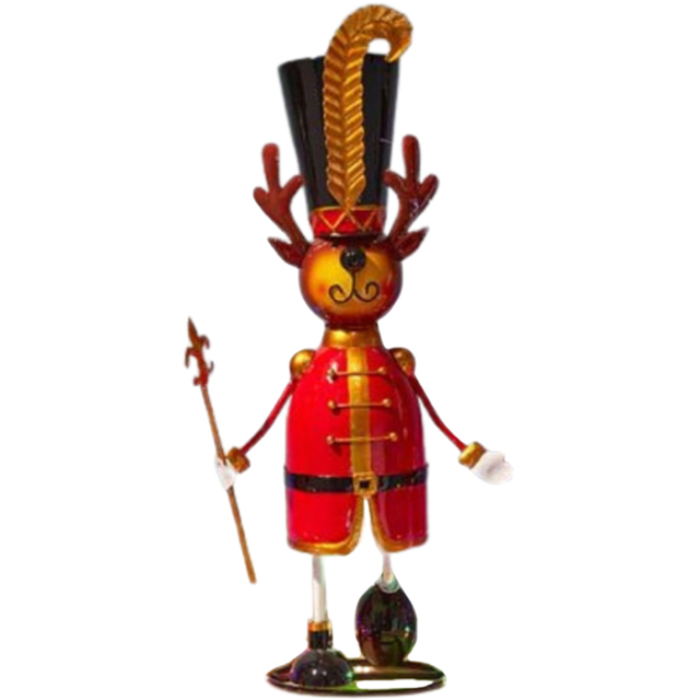 Marco Paul Reindeer Christmas Ornament - Size: 10 x 5 x 5cm - Multi - Wilko - image 1