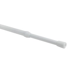 Simply 40-61cm Extendable White Tension Rod - Size: 40 - 61cm - Wilko - thumbnail 1