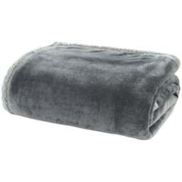 Deyongs Hazelwood Silver Throw 130 x 170cm - Wilko - thumbnail 1