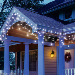 Best Artificial 10m Bright White Multi Function Mains Powered Icicle Light - Size: 50 x 5 x 1000cm - Wilko - thumbnail 5