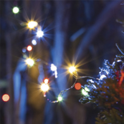 GardenKraft Multicolour 200 Micro Solar LED String Light - Size: 15 x 12.5 x 8cm - Wilko - thumbnail 4