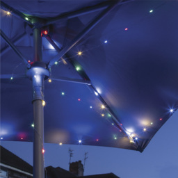GardenKraft Multicolour 200 Micro Solar LED String Light - Size: 15 x 12.5 x 8cm - Wilko - thumbnail 5
