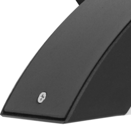 Living and Home Black Curved LED Garden Induction Wall Light - Size: 10 x 29 x 9.3cm - Wilko - thumbnail 6