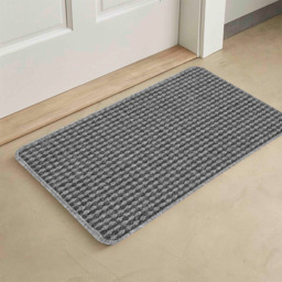 Desire Rugs Eden Grey Non Slip Door Mat 57 x 120cm - Wilko - thumbnail 3