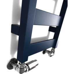 Terma Vivo Denim Blue Heated Towel Rail 2019 BTU 1630 x 500mm - Size: 163 x 50 x 7.2cm - Wilko - thumbnail 6