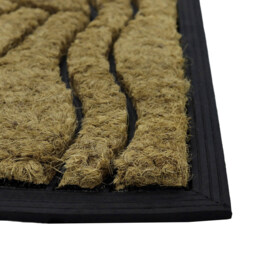 JVL Comfort Half Moon Sunset Tuffscrape 40 x 70cm - Brown - JVL Homewares - Wilko - thumbnail 4