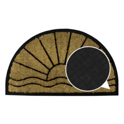 JVL Comfort Half Moon Sunset Tuffscrape 40 x 70cm - Brown - JVL Homewares - Wilko - thumbnail 7