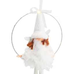 LED Hoop Sitting Fairy - Neutral - Size: 20 x 32 x 8 cm - Wilko - thumbnail 5