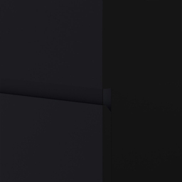 FWStyle Stora 2 Door 2 Drawer Matt Black Wardrobe - Size: 2 Door, 2 Drawer - Wilko - thumbnail 4