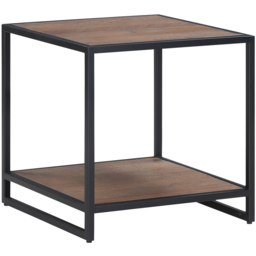 Baumhaus Ooki Open Side Table - Brown - Wilko - thumbnail 3