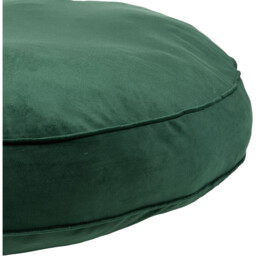 Madison Velvet Floor Cushion - Green - Wilko - thumbnail 4