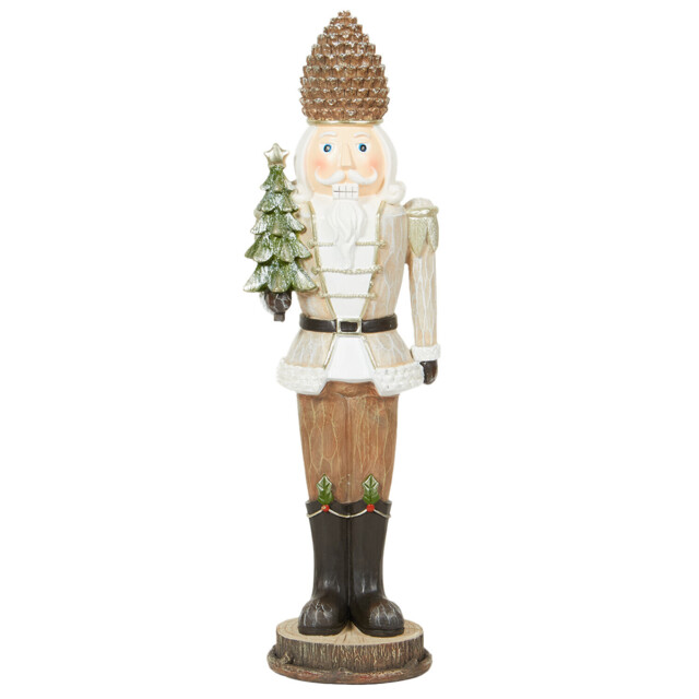 Nutcracker Natural Wood Effect - Brown - Wilko - image 1