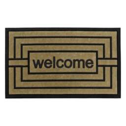 JVL Welcome Vienna Scraper Doormat 45 x 75cm - JVL Homewares - Wilko - thumbnail 1