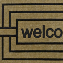 JVL Welcome Vienna Scraper Doormat 45 x 75cm - JVL Homewares - Wilko - thumbnail 6