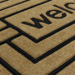 JVL Welcome Vienna Scraper Doormat 45 x 75cm - JVL Homewares - Wilko - thumbnail 5