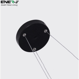 ENER-J Cool White LED 24W 6000K Hollow Round Minimalist Pendant Light - Size: 60 x 10 x 5cm - ENERJ - Wilko - thumbnail 4