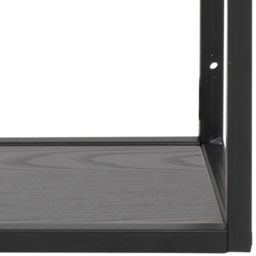 Florence Seaford 4 Shelf Black Metal Wall Shelf - Furniture To Go - Wilko - thumbnail 7