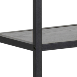 Florence Seaford 4 Shelf Black Metal Wall Shelf - Furniture To Go - Wilko - thumbnail 6
