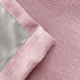 Enhanced Living Matrix Blush Thermal Pencil Pleat Readymade Curtains 168 x 137cm - Pink - Wilko - thumbnail 5