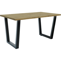 Shefa Louisville 6 Dining Table Artisan Oak - Size: 6 Seater - Wilko - thumbnail 3