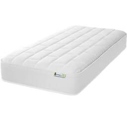 Starlight Beds Deep European Small Single White Big Brick Memory Foam and Spring Mattress - Wilko - thumbnail 1