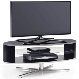 MDA Designs Orbit 2 Shelf Black TV Cabinet - Size: 41 x 110 x 38cm - Wilko - thumbnail 6