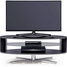 MDA Designs Orbit 2 Shelf Black TV Cabinet - Size: 41 x 110 x 38cm - Wilko - thumbnail 7