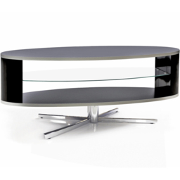 MDA Designs Orbit 2 Shelf Black TV Cabinet - Size: 41 x 110 x 38cm - Wilko - thumbnail 5