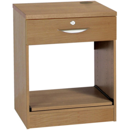 R White Cabinets Single Drawer Printer Desk Stand Brown - Size: 72.8 x 60 x 54cm - Wilko - thumbnail 3