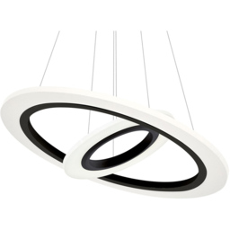 Milagro Cosmo Black LED Pendant Lamp 230V - Size: 50 x 50 x 90cm - Wilko - thumbnail 5