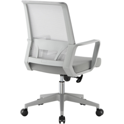 TTAP Cambridge Grey Mesh Swivel Office Chair - Size: 101 x 60 x 60cm - Wilko - thumbnail 4
