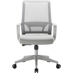 TTAP Cambridge Grey Mesh Swivel Office Chair - Size: 101 x 60 x 60cm - Wilko - thumbnail 5