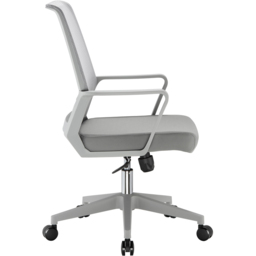 TTAP Cambridge Grey Mesh Swivel Office Chair - Size: 101 x 60 x 60cm - Wilko - thumbnail 6