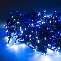 The Christmas Workshop 100 Blue and White LED String Light - Wilko - thumbnail 4