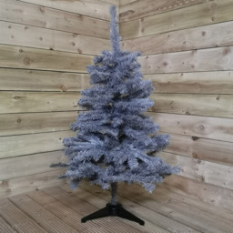 Samuel Alexander Colorado Grey Spruce Christmas Tree with Wrapped Branches 4ft - Wilko - thumbnail 5