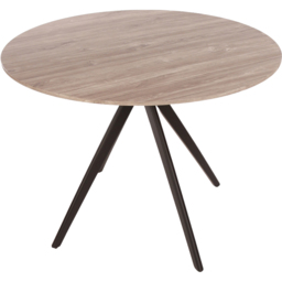 Core Products Aspen 4 Seater Round Dining Set Grey Oak and Grey - Multi - Wilko - thumbnail 3