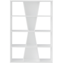Seconique Naples 12 Shelf White Medium Bookcase - Wilko - thumbnail 4