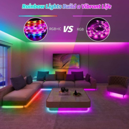 Ener-J Colour Changing LED Tape Light with Remote 5m - Size: 30 x 20 x 2cm - White - Wilko - thumbnail 5