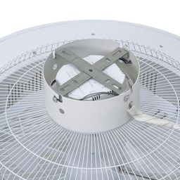 Living and Home White Round Ceiling Fan Light with Remote 22 inch - Size: 16 x 55 x 55cm - Wilko - thumbnail 5
