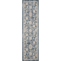 Desire Rugs Maia Navy Lagoon Floral Non Slip Rug 160 x 240cm - Blue - Wilko - thumbnail 7