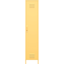 Novogratz Cache Single Door Yellow Metal Locker Storage Cabinet - Size: 184 x 38 x 40cm - Wilko - thumbnail 7