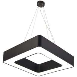 ENER-J 40W Hollow Square Pendant Light - Size: 6 x 80 x 80cm - n/a - ENERJ - Wilko - thumbnail 1