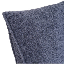 Living and Home Slate Blue Wedge Headboard Pillow with Side Pocket 100 x 50cm - Size: 50 x 100 x 20cm - Wilko - thumbnail 5