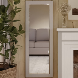 Baumhaus Greystone Extra Long Wall Mirror - Size: 150 x 55cm - Wilko - thumbnail 3