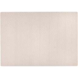 My Mat Ivory Sculptured Honeycomb Washable Rug 140 x 200cm - Cream - Wilko - thumbnail 1