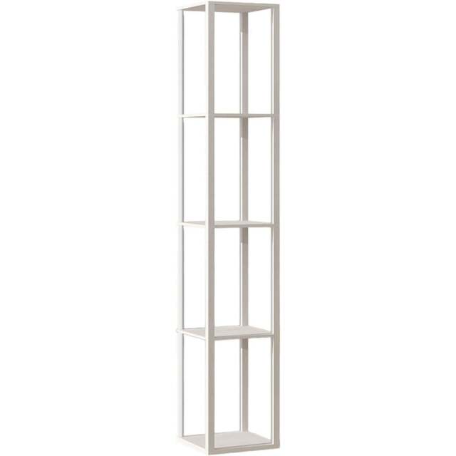 HOMCOM 4 Shelf White RGB LED Floor Lamp with Remote - Size: 15 x 34 x 50cm - Wilko - image 1